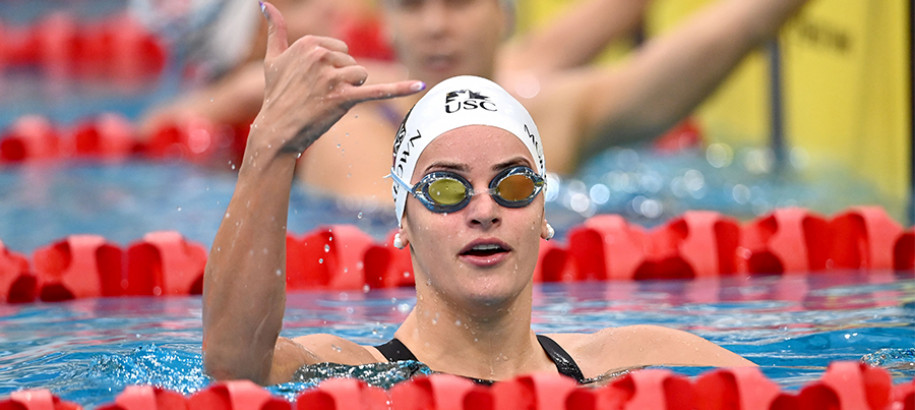 Kaylee Mckeown Oh So Close To A World Record In The 100m Backstroke